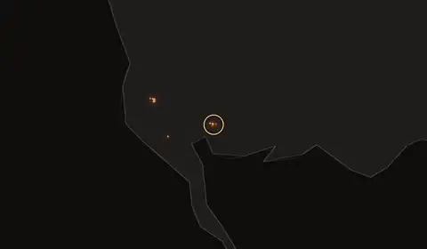 Fire near Türkmenbaşy, Turkmenistan, 11 October 2026