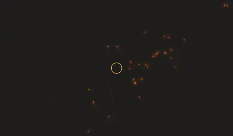 Fire near Türkoğlu, no longer detected