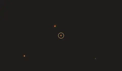 Fire near Ubari, Libya, 10 October 2026