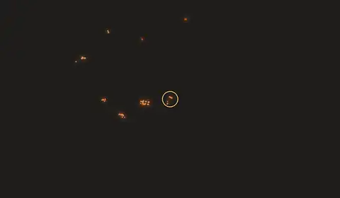 Fire near Udhailiyah, Saudi Arabia, 10 October 2026