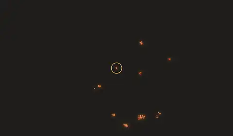 Fire near Udhailiyah, Saudi Arabia, 10 October 2026