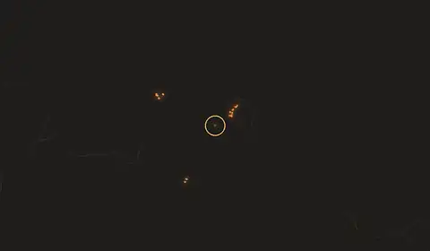 Fire near Vereeniging, South Africa, 11 October 2026