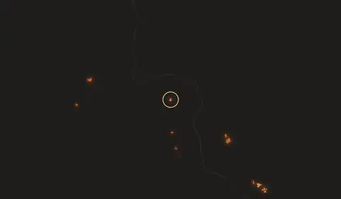 Fire near Vitória do Jari