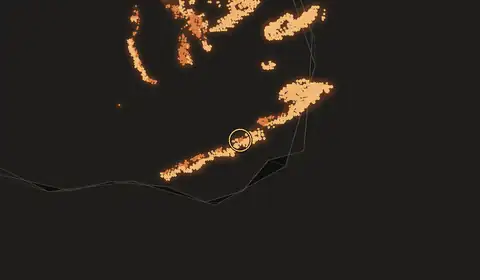 Fire near Wenquan, no longer detected