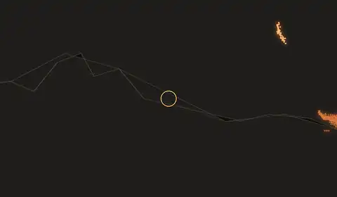 Fire near Wenquan, no longer detected