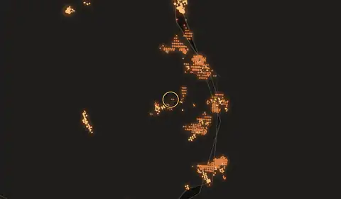 Fire near Wenquan, no longer detected