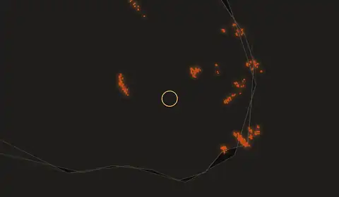 Fire near Wenquan, no longer detected