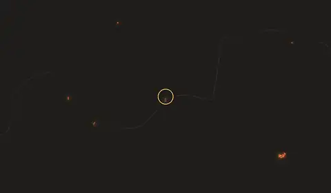 Fire near Yanzibu