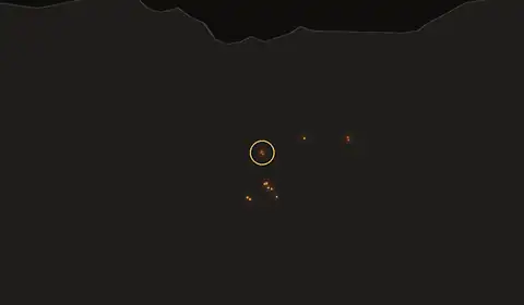 Fire near Zayed City, United Arab Emirates, 11 October 2026