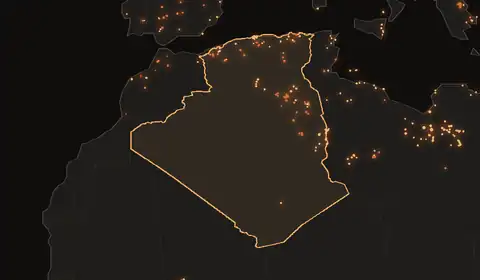 Feux de forêt en Algérie