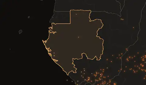 Feux de forêt au Gabon