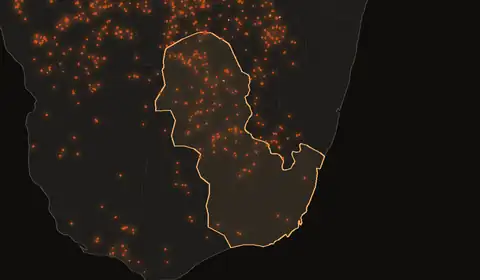 Menabe : feux de forêt