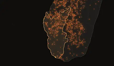 Menabe : feux de forêt