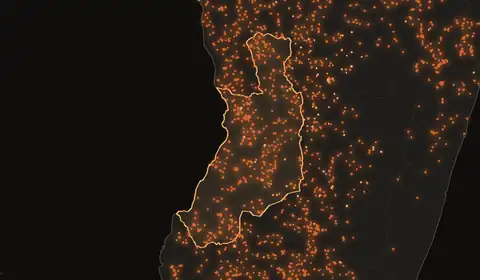 Menabe : feux de forêt