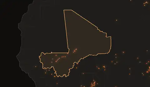 Feux de forêt au Mali
