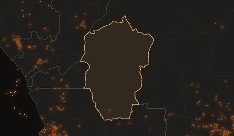 Bandundu : feux de forêt
