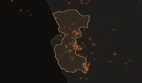 Wildfires in Bengo