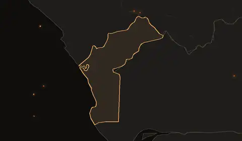 Wildfires in Cabinda