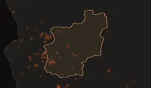 Wildfires in Cuanza Norte