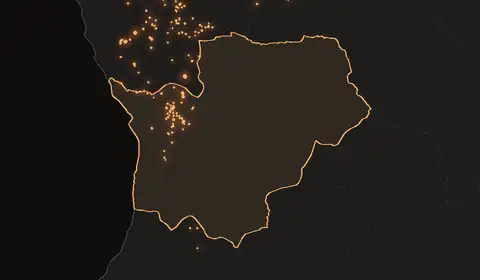Wildfires in Cuanza Sul