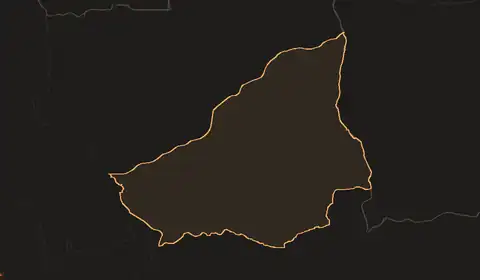 Wildfires in Lunda Sul