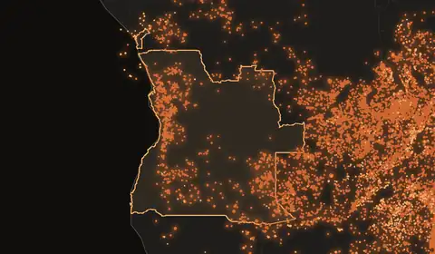 Wildfires in Angola
