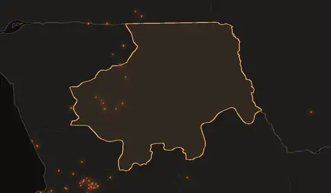 Wildfires in Uíge