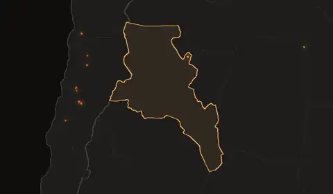 Wildfires in Catamarca