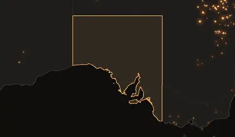 Wildfires in South Australia