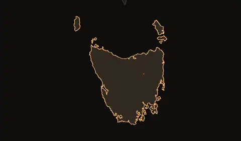 Wildfires in Tasmania
