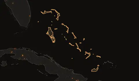 Wildfires in Bahamas
