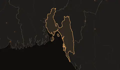 Wildfires in Chattogram