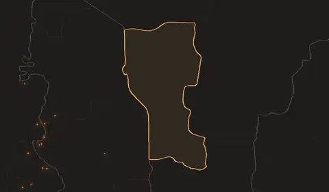 Wildfires in Donga