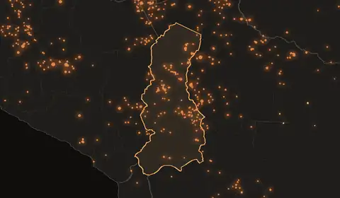 Wildfires in La Paz