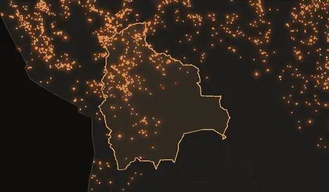 Wildfires in Bolivia
