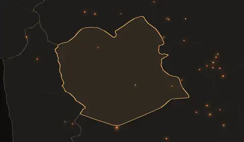 Wildfires in Oruro