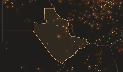 Wildfires in Central
