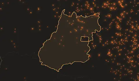 Wildfires in Goiás