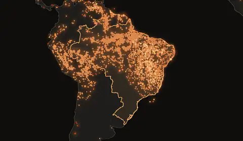 Wildfires in Brazil