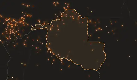 Wildfires in Rondônia