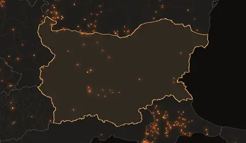 Wildfires in Bulgaria