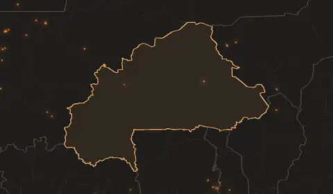 Wildfires in Burkina Faso