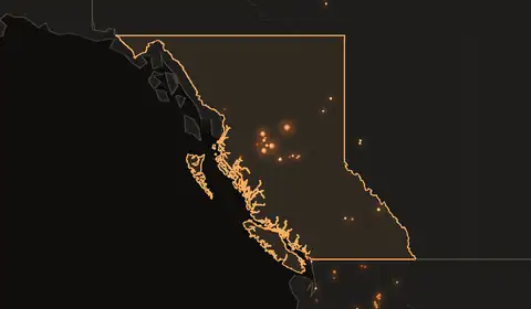 Wildfires in British Columbia