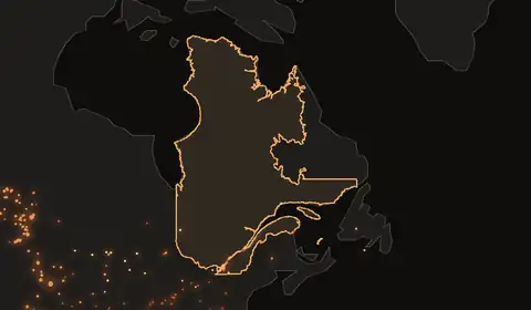 Wildfires in Quebec