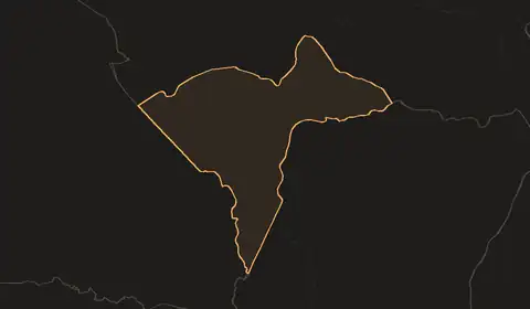 Wildfires in Sangha-Mbaéré