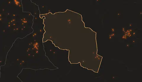 Wildfires in Chari-Baguirmi