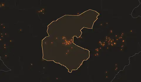 Wildfires in Guéra