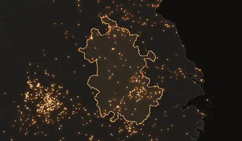 Wildfires in Anhui
