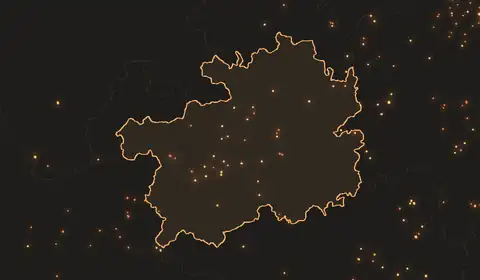 Wildfires in Guizhou