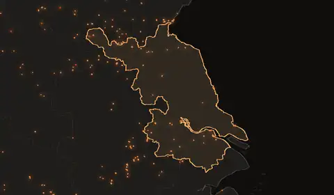 Wildfires in Jiangsu